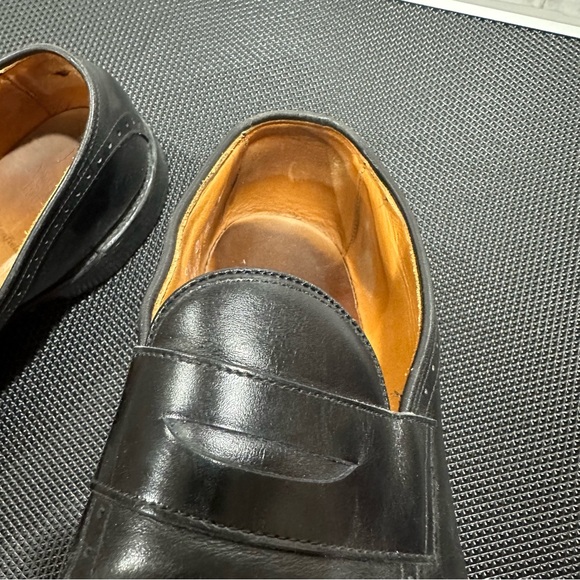 Allen Edmonds Black Glenfield penny loafer 9.5D - Picture 9 of 10
